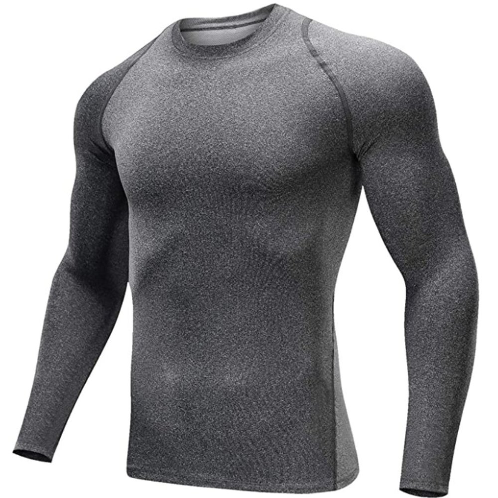 Mens Long Sleeve Compression Tee